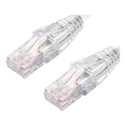 BluPeak 2M Ultra Thin Cat6a UTP LAN Cable - White (Lifetime Warranty)