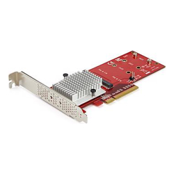 Dual M.2 PCIe SSD Adapter - x8 PCIe 3.0