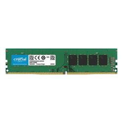 Crucial 8GB DDR4 Desktop Memory, PC4-25600, 3200MHz, Life Wty