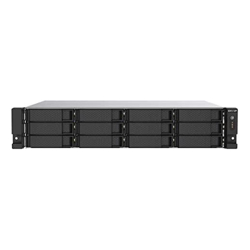 QNAP TS-1273AU-RP-8G,12BAY NAS(NO DISK),AMD V1500B,8GB,2.5GbE(2),PCIe(2)USB(4),2U,RPSU,3YR