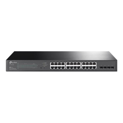 TP-LINK TL-SG2428P JETSTREAM 28 Port GIGABIT SMART SWITCH, GbE(28),POE(24),SFP(4)