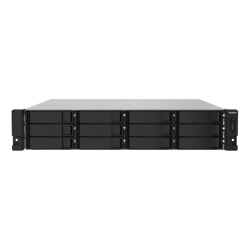 QNAP TS-1232PXU-RP-4G, 12 BAY NAS (NO DISK),CORTEX-57, 4GB, 2.5GbE(2),10GbE SFP+(2),2U,3YR