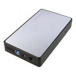 Simplecom SE325 Tool Free 3.5  SATA HDD to USB 3.0 Hard Drive Enclosure Silver Enclosure