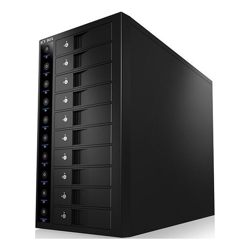 Icy Box IB-3810U3 10-Bay External Single System for 10x SATA 3.5 inch I/II/III HDD