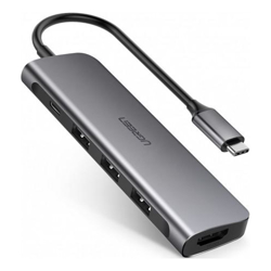 UGREEN TypeC 5 in 1 Adaptor HDMI + USB 3.03 + TypeC PD Power Converter (50209)