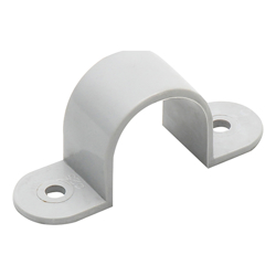 4Cabling 4C | Plastic Saddle 25mm Grey 100 Pack