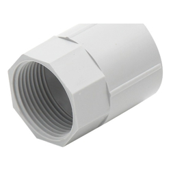 4Cabling 4C | 25mm Plain to Screwed Coupling 50 Pack