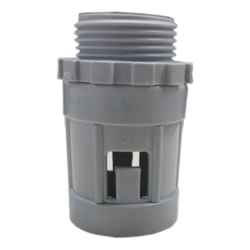 4Cabling 4C | Corrugated to Screw Adaptor Grey 20mm 50 Pack