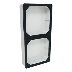 4C | 2 Gang Enclosure Lid