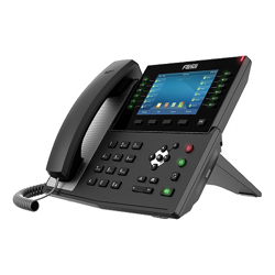 Fanvil X7C Enterprise Color IP Phone 5" Hig Res Screen 20 SIP Lines HD Audio Built in Bluetooth  upto 60 DSS Key Entries Dual Gigabit