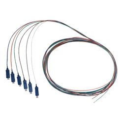 4Cabling Fibre Pigtail SC OS1 / OS2 Singlemode 2m 6 pack Rainbow