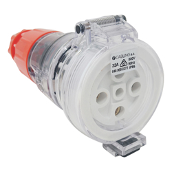 4Cabling 4C | Industrial Extension Socket 500V 5Pin 32Amp