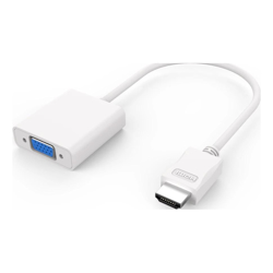 BluPeak HDMI Male to VGA Female Adapter with 3.5mm Audio-Sold by carton QTY 50 units