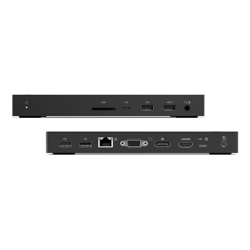 Toshiba Dynabook USB-C Dock - Triple Display, HDMI, DisplayPort, VGA, 5x USB Ports, RJ-45, SD Card Slot, 1 Year Warranty