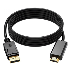 DisplayPort (Male) to HDMI (Male) 1.8M Cable
