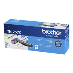Compatible Brother TN257 Cyan Cartridge