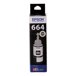 T664 Black EcoTank Ink Bottle (Epson EcoTank ET-2500, ET-2550, ET-4500)