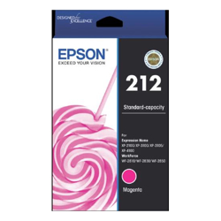 Epson 212 Std Magenta Ink XP-4100 XP-3105 XP-3100 XP-2100 WF-2850 WF-2830 WF-2810