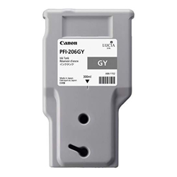 Canon PFI-206GY LUCIA EX Grey Ink for IPF6400, 6450 - 300ML