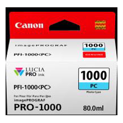 Canon PFI1000 Ph Cyan Ink Cartridge