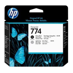 HP 774 Photo Black/Light Gray Printhead