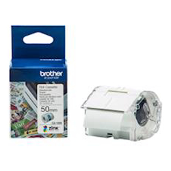 Brother CZ-1005 Full Colour continuous label roll, 50mm wide to Suit VC-500W