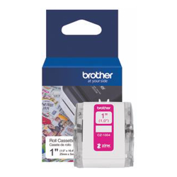 Brother CZ-1004 Full Colour continuous label roll, 25mm wide to Suit VC-500W
