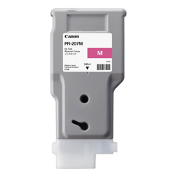 Canon PFI-207M Magenta Ink 300ML