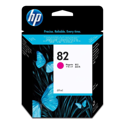 HP C4912A No 82 Magenta Ink Cartridge 69ml - GENUINE