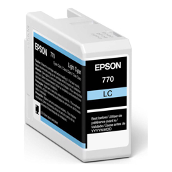 EPSON ULTRACHROME PRO10 INK SURECOLOR SC-P706 LIGHT Cyan INK CART