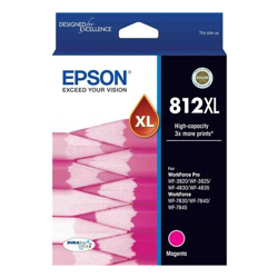 Epson 812XL Magenta Ink Cart