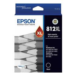 Epson 812XL Black Ink Cart