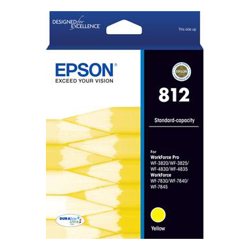 Epson 812 Yellow Ink Cart