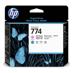 HP 774 Light Magenta/Light Cyan Printhead