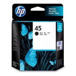 HP 51645AA No 45 Black Ink Cartridge GENUINE