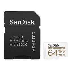 SanDisk MAX Endurance MICROSDHC Card 64G ADAPTOR