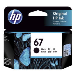 HP 67 Black Original Ink Cartridge
