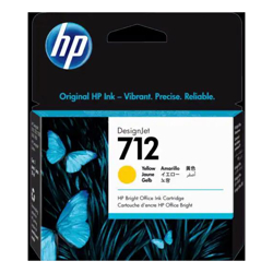 HP 712 29-ml Yellow DesignJet Ink Cartridge
