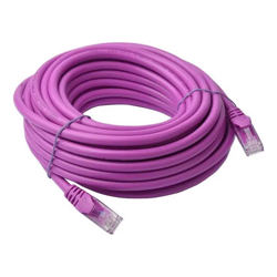 8Ware Cat6a UTP Ethernet Cable, Snagless - 5m - Purple