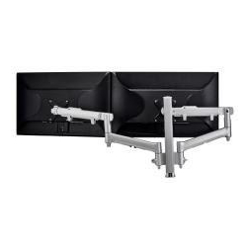 Atdec AWM Dual Monitor arm solution dynamic arms 400mm Post bolt Silver