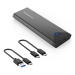 Simplecom SE509 NVMe (M Key) M.2 SSD to USB 3.2 Gen 2 USB-C 10Gbps Enclosure
