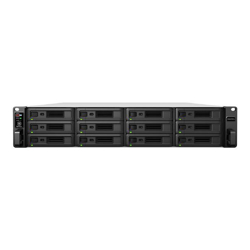 Synology RackStation RS3621RPXS 12-Bay 3.5" Diskless 4xGbE NAS ,Intel Xeon D-1531,2.2GHz, 8GB DDR4 RAM, 2xUSB3.2, Expansion port x 2, 5 yrs Wty.