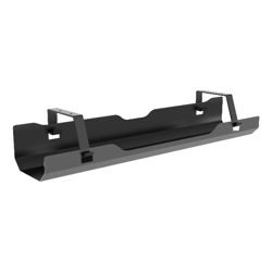Brateck Under-Desk Cable Management Tray - Black Dimensions:600x135x108mm