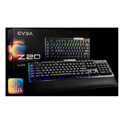 EVGA Z20 RGB Optical Mechanical Gaming Keyboard RGB Backlit LED Optical Mechanical Switches (Linear)