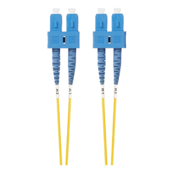 4Cabling 1.5m SC-SC OS1 / OS2 Singlemode Fibre Optic Cable : Yellow