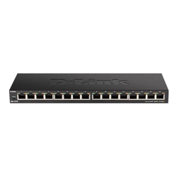 D-Link | DGS-1016S | 16 Port Low Profile Gigabit Unmanaged Switch (Metal Housing)