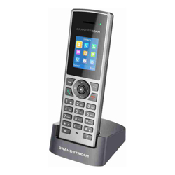 Grandstream DP722 Cordless Mid-Tier DECT Handet 128x160 colour LCD, 2 Programmable Soft Keys, 20hrs Talk Time  250 hrs Standby Time.