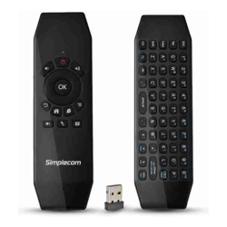 Simplecom RT150 2.4GHz Wireless Remote Air Mouse Keyboard with IR Learning