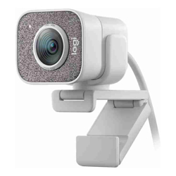 Logitech StreamCam FHD 1080p Built-in Microphone, Auto-Focus, USB-C, Ideal for Streaming Recording, Broadcasting Video Content 1yr WTY - White