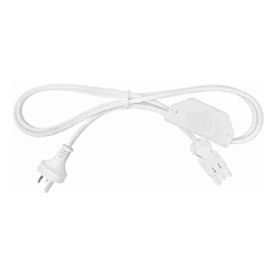 OE Elsafe: Starter Cable 10A 2000mm Lead & Thermal Overload | White